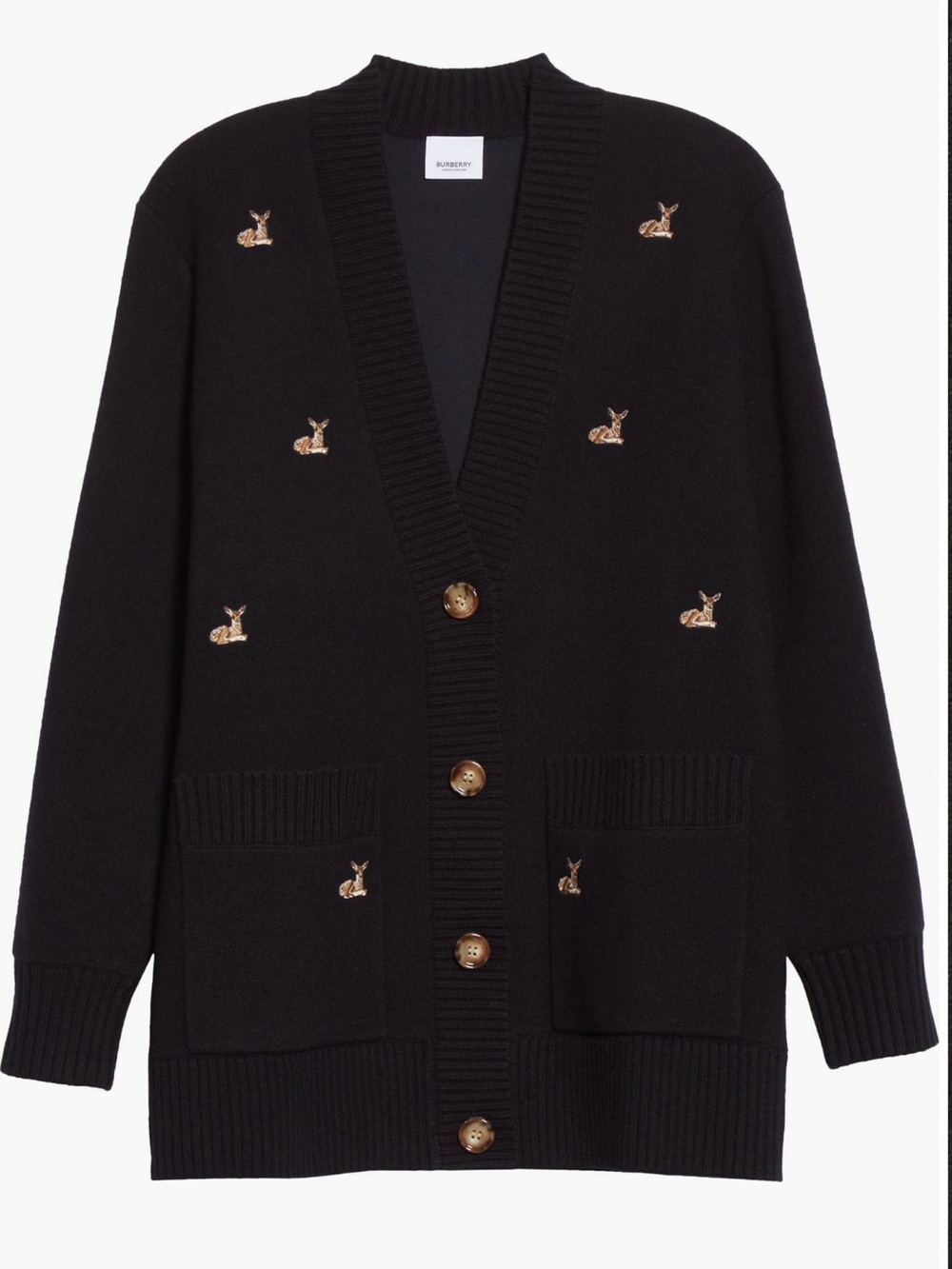 Burberry - Adrianna Deer Cardigan - Picture 9 of 9